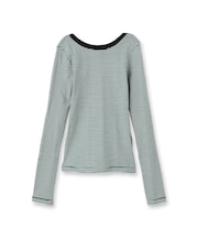 【beautiful people】Miller double－front long T－shirt