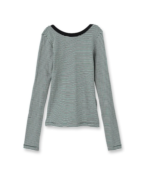 【beautiful people】Miller double－front long T－shirt