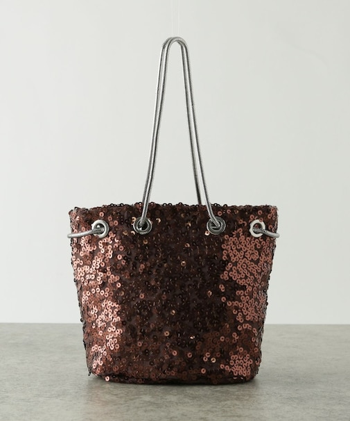 スパンコールミニバッグ