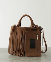 スエードフリンジバッグ