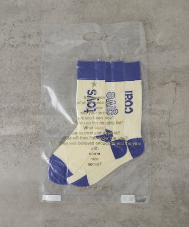 【beautiful people】sock a trois