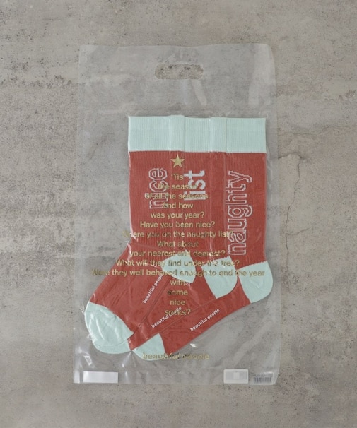 【beautiful people】sock a trois