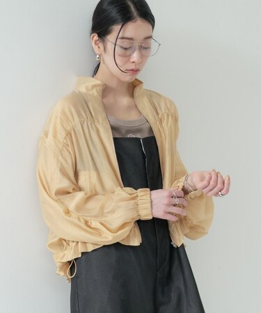 シアーシャーリングブルゾン