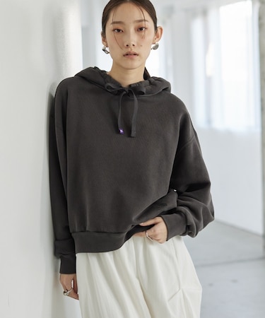 【THE NORTH FACE Purple Label】Cropped Hoodie