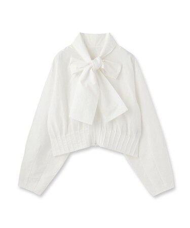 ボウタイシャツブルゾン