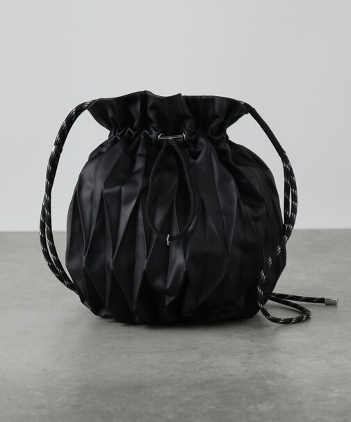 【RECAMIER】プリーツ巾着 middle