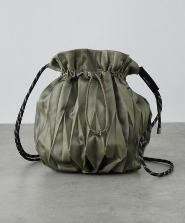 【RECAMIER】プリーツ巾着 middle