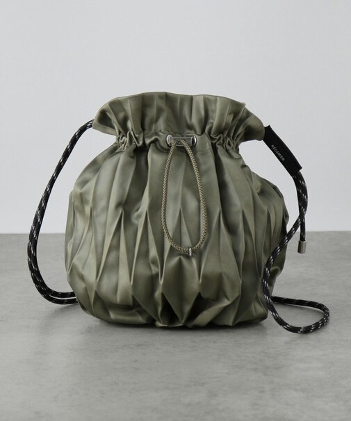 【RECAMIER】プリーツ巾着 middle