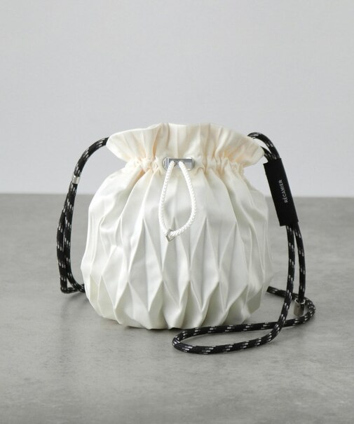 【RECAMIER】プリーツ巾着 small