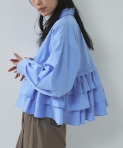 【一部店舗限定】ティアードフリルシャツ
