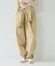 【一部店舗限定】ウエストラップジョガーパンツ