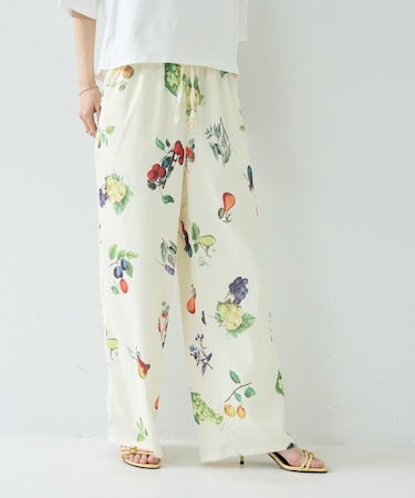 【一部店舗限定】フルーツプリントパンツ