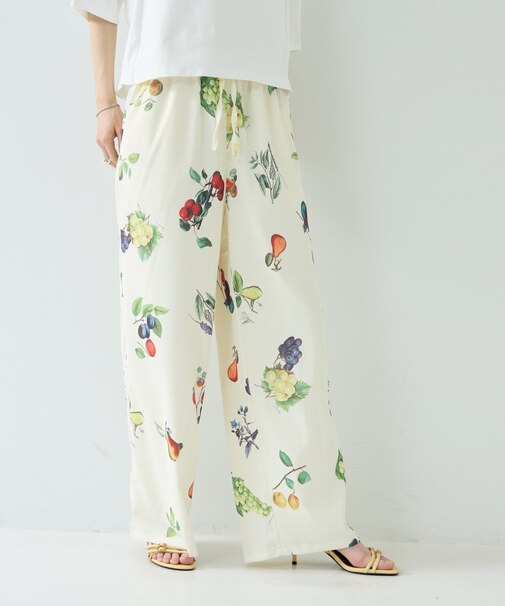【一部店舗限定】フルーツプリントパンツ
