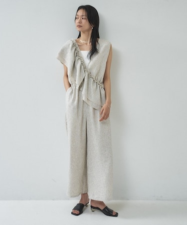 【一部店舗限定】4WAYツイードオールインワン