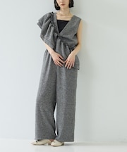 【一部店舗限定】4WAYツイードオールインワン