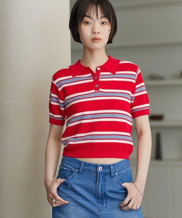 ジャカードポロニット