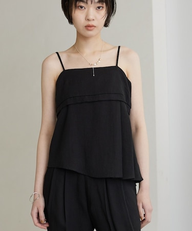 【セットアップ可能】イレヘムキャミブラウス