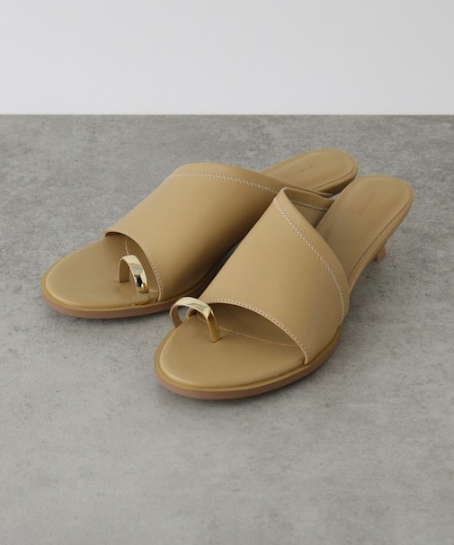 【LE VERNIS】Toe ring sandals