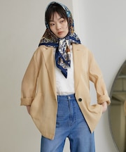 【接触冷感】シアーシャツジャケット