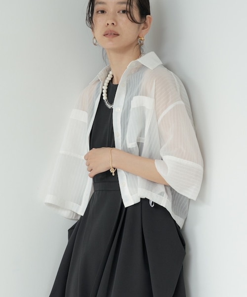 BOXシアーシャツ ボックスシルエットシアーシャツ｜ギャレストの通販｜&mall（アンド