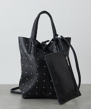 【MILLELA FIRENZE】スタッズミニトートバッグ