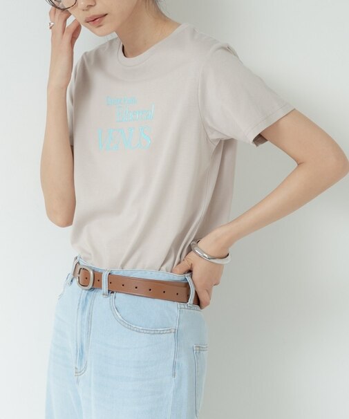 タイポグラフィTシャツ【接触冷感】