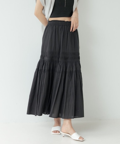 コットンロングスカート