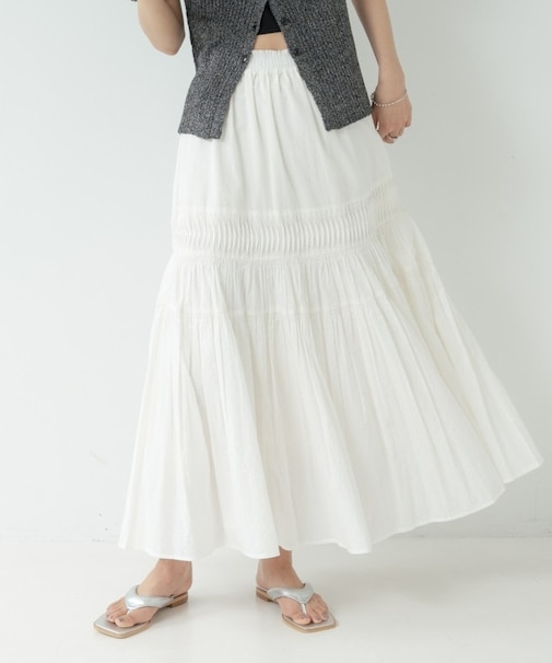 コットンロングスカート