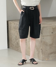 ハーフ丈バレルパンツ