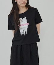 箔プリント コンパクトTシャツ
