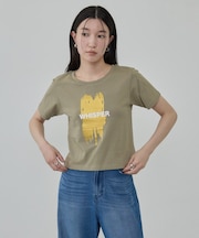 箔プリント コンパクトTシャツ