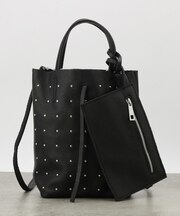 【MILLELA FIRENZE】スタッズミニトートバッグ
