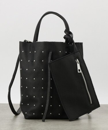 【MILLELA FIRENZE】スタッズミニトートバッグ