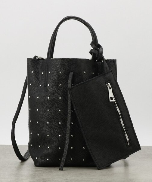 【MILLELA FIRENZE】スタッズミニトートバッグ