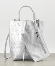 【MILLELA FIRENZE】スタッズミニトートバッグ