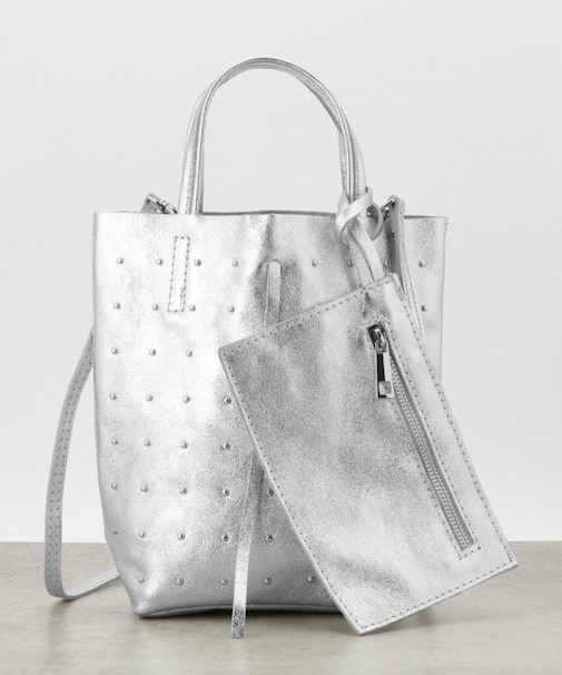 【MILLELA FIRENZE】スタッズミニトートバッグ