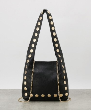 【MILLELA FIRENZE】スタッズトリムワンショルダーバッグ