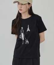 フレンチブルTシャツ