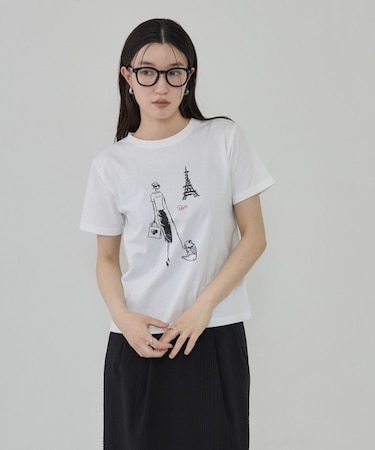 フレンチブルTシャツ