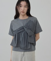 ツイストドッキングTシャツ