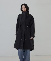 中綿フォルムモッズコート