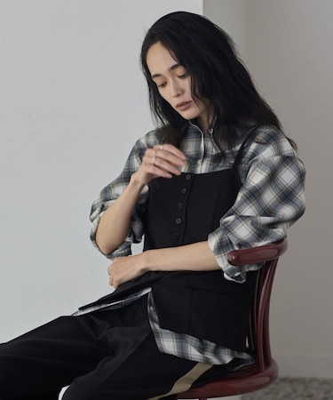 Comfy Set Up｜キャミジレ【セットアップ対応／通勤／カセット服】