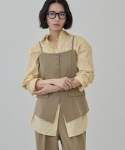 Comfy Set Up|キャミジレ【セットアップ対応/通勤/カセット服】