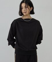 裏毛オフショルカットソー