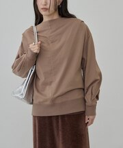 裏毛オフショルカットソー