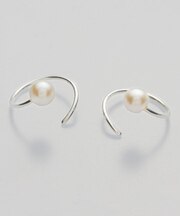 【November】ダブルピアス／パール0.4mm