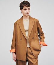 【セットアップ/セレモニー】ウールライクテーラードジャケット