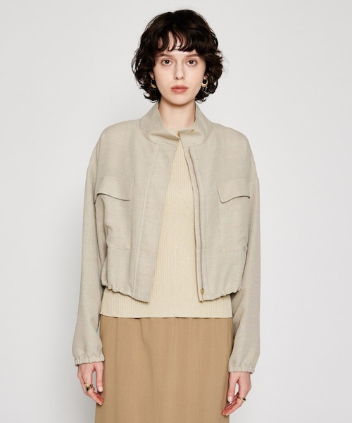 手洗い可】メッシュジップブルゾン｜クロエンスの通販｜&mall（アンド