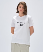 【手洗い可】ロゴプリントTシャツ