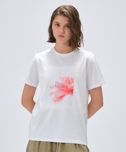 【手洗い可】ロゴプリントTシャツ